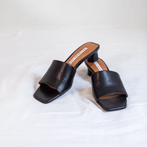 & Other Stories Heeled Leather Sandals